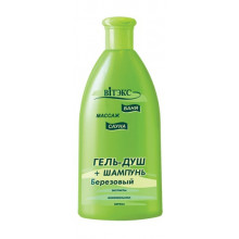 Б.С.М. Гель-душ+Шампунь Березовый 300мл